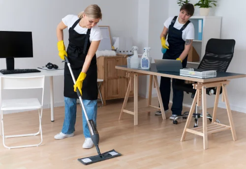 Nettoyage de bureau professionnel à Champdieu